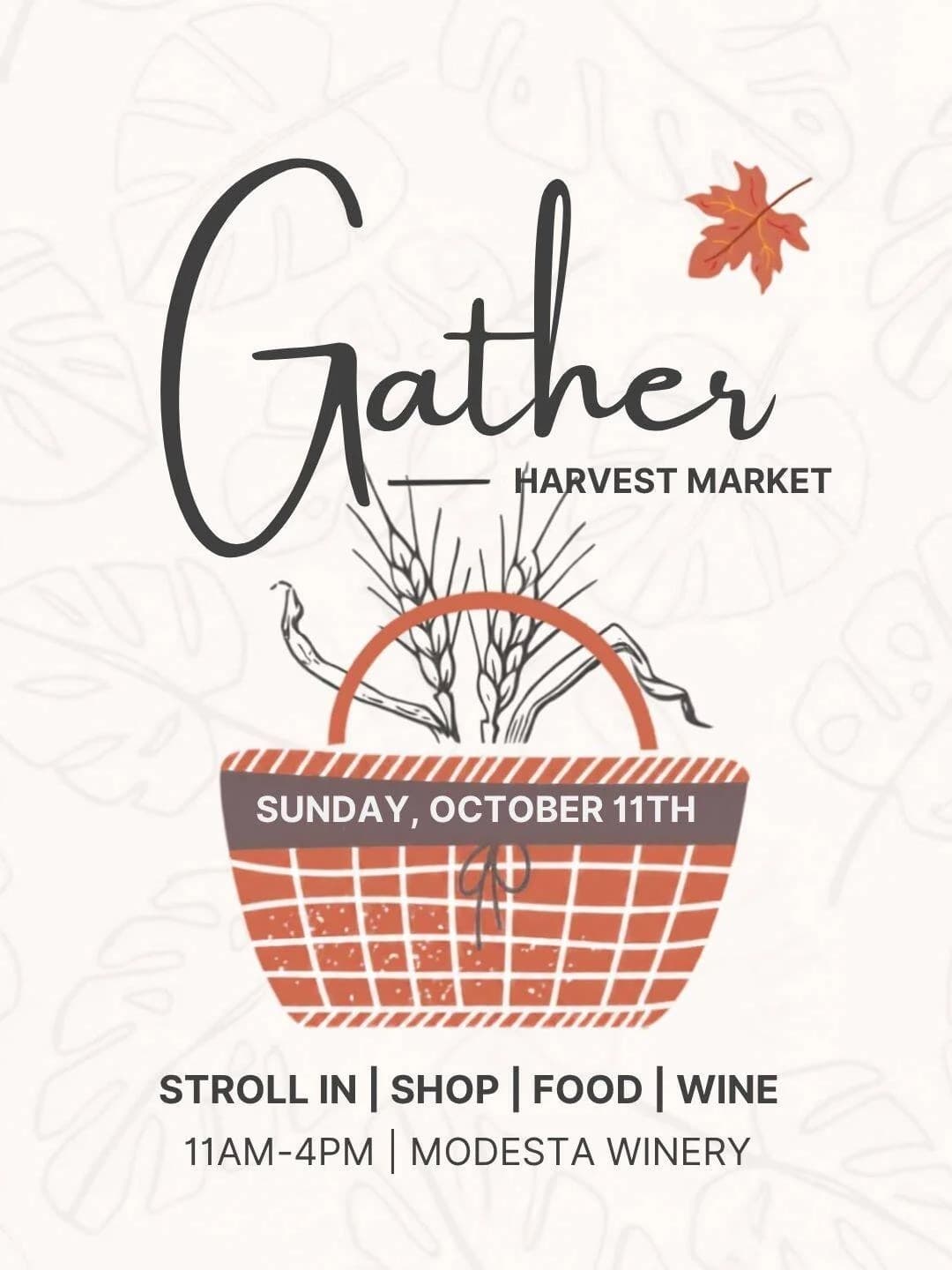 Harvest Market at Modesta Winery at Naramata