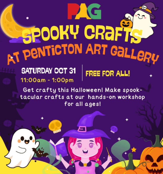 Spooky Crafts at the Penticton Art Gallery at Penticton Art Gallery