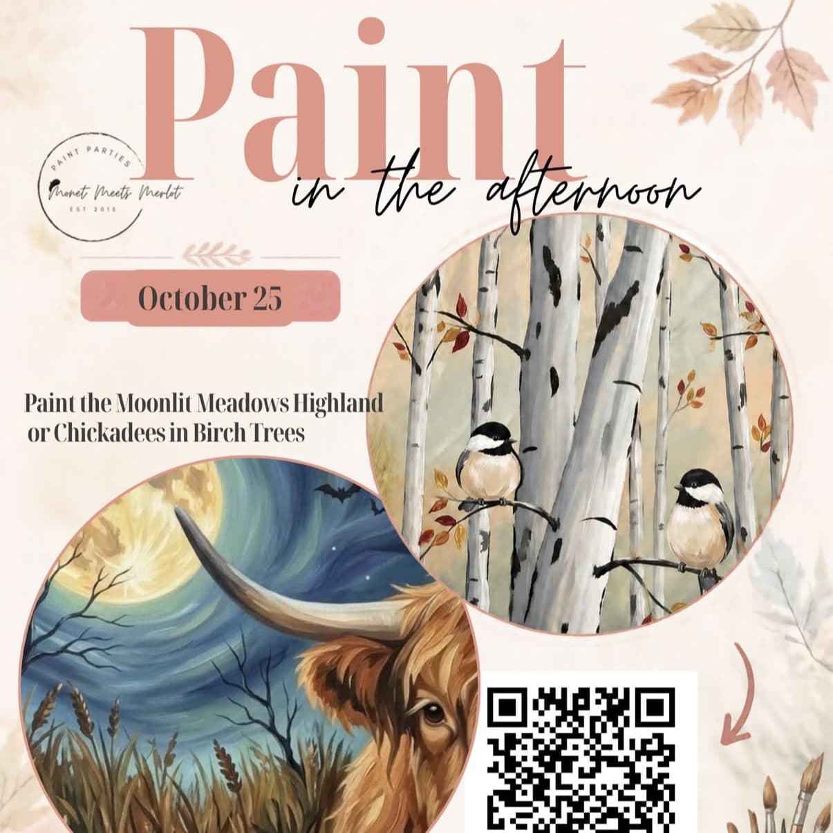 Paint & Sip with Monet Meets Merlot at Barley Mill Brew Pub at Barley Mill Brew Pub