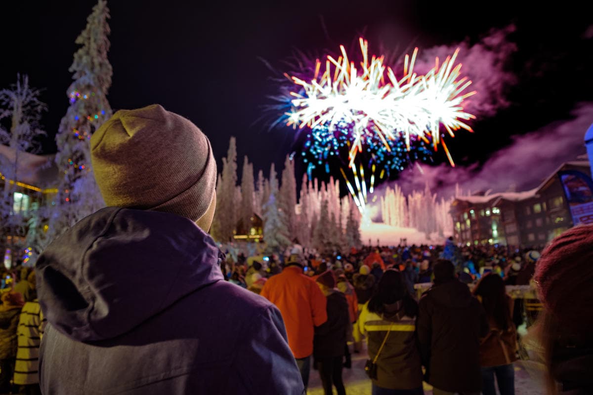 Christmas Eve Festival & Fireworks at Kelowna