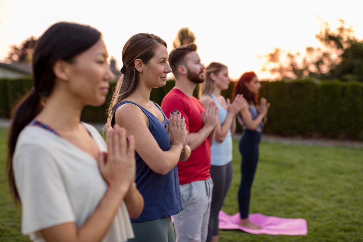 Poster for Vino & Vibes: Yoga & Live Music with Sam Morsi