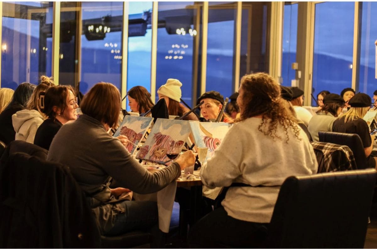 Paint & Sip at Gray Monk Estate Winery