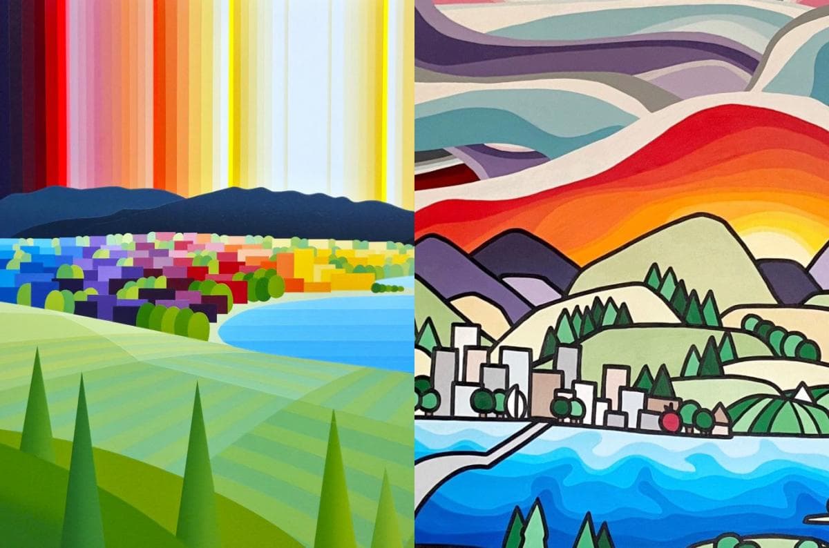 Okanagan in Colour: Two Artists, One Valley at Peachland Community Arts Council & Art Gallery