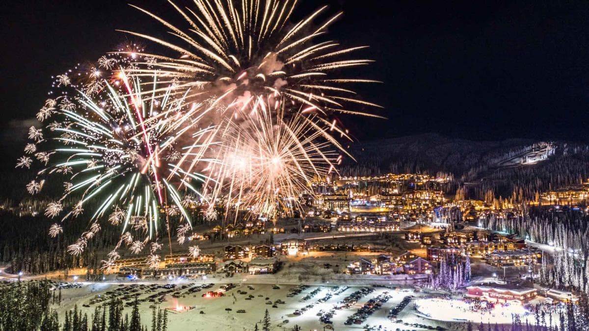 Fireworks Celebration at Kelowna