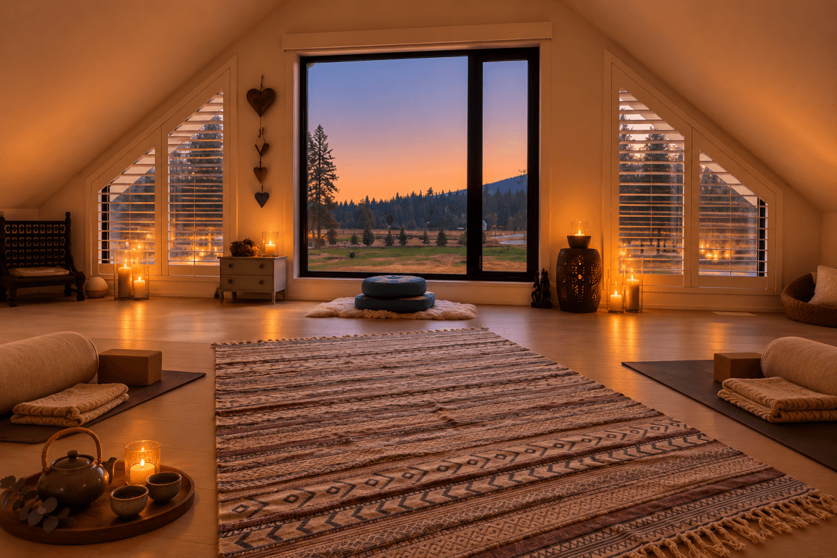 Candlelight Yin Yoga, Massage & Tea at Kelowna