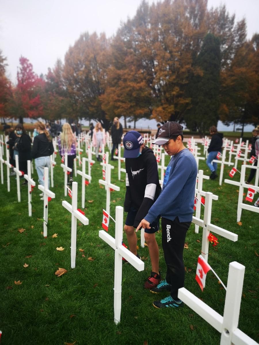 Field of Crosses at Kelowna