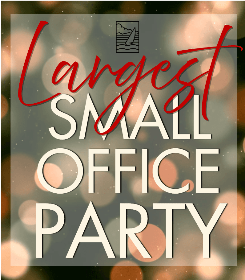 Poster for The Largest Small Office Party at the Penticton Lakeside